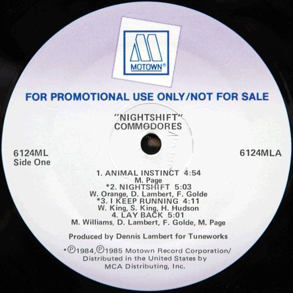 Commodores Nightshift Vinyl Records and CDs For Sale MusicStack