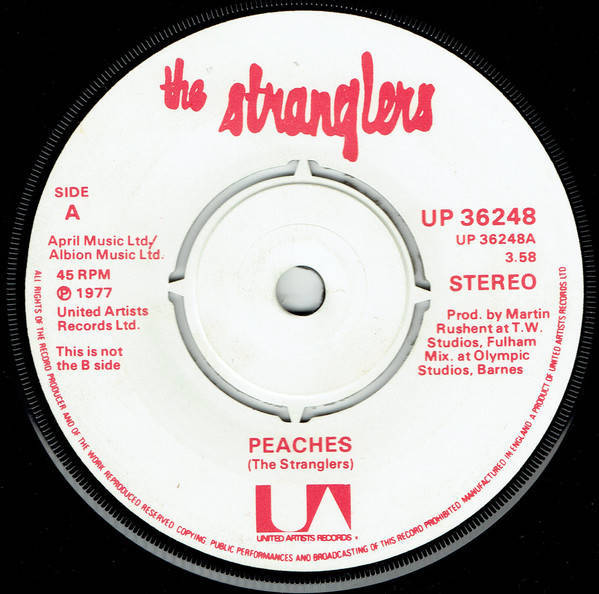 Stranglers Peaches Vinyl Records and CDs For Sale MusicStack