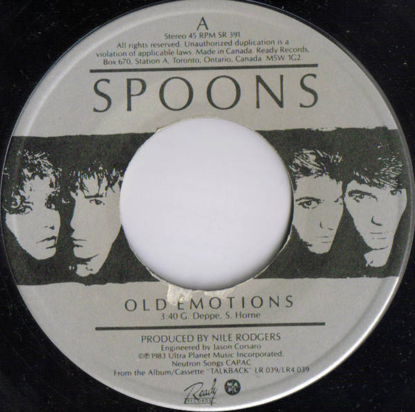 Spoons Vinyl Records and CDs For Sale MusicStack
