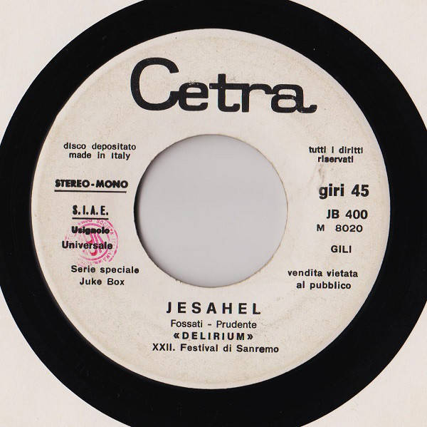 Delirium Jesahel Vinyl Records and CDs For Sale MusicStack