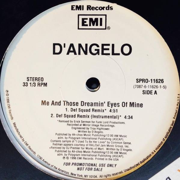 D'angelo Vinyl Records and CDs For Sale MusicStack