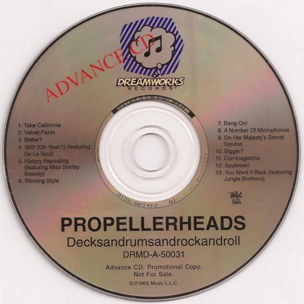 Propellerheads Decksandrumsandrockandroll Vinyl Records and CDs For