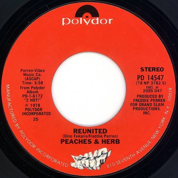 Peaches Reunited Vinyl Records and CDs For Sale MusicStack