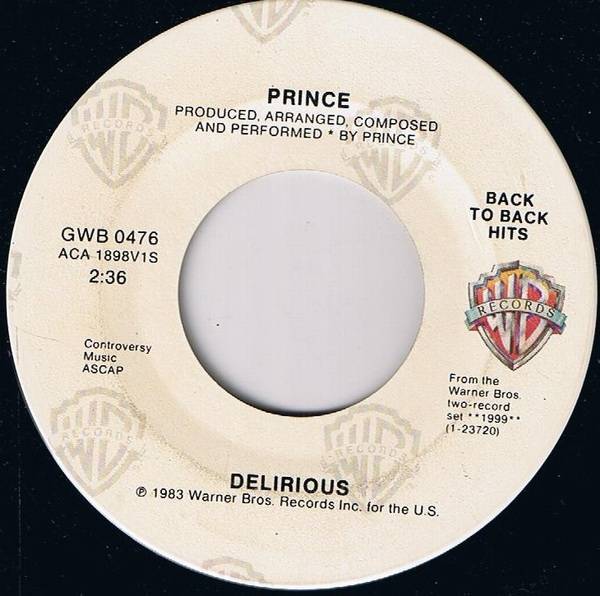 Prince Delirious Vinyl Records and CDs For Sale MusicStack