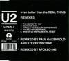 U2 - Even Better Than The Real Thing (Remixes)