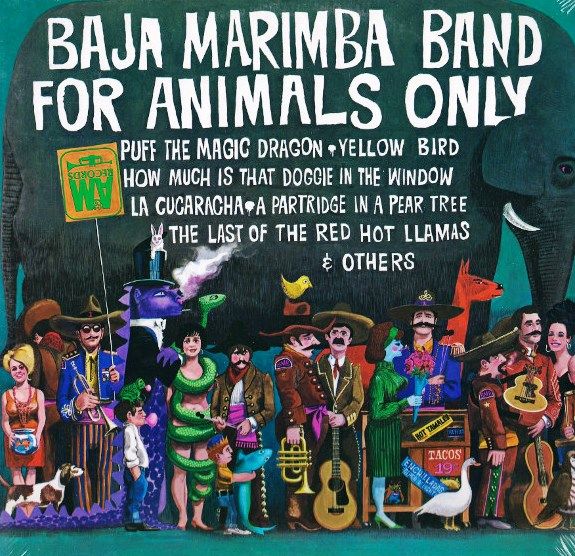 Baja Marimba Band For Animals Only (1965) (CD) For Sale