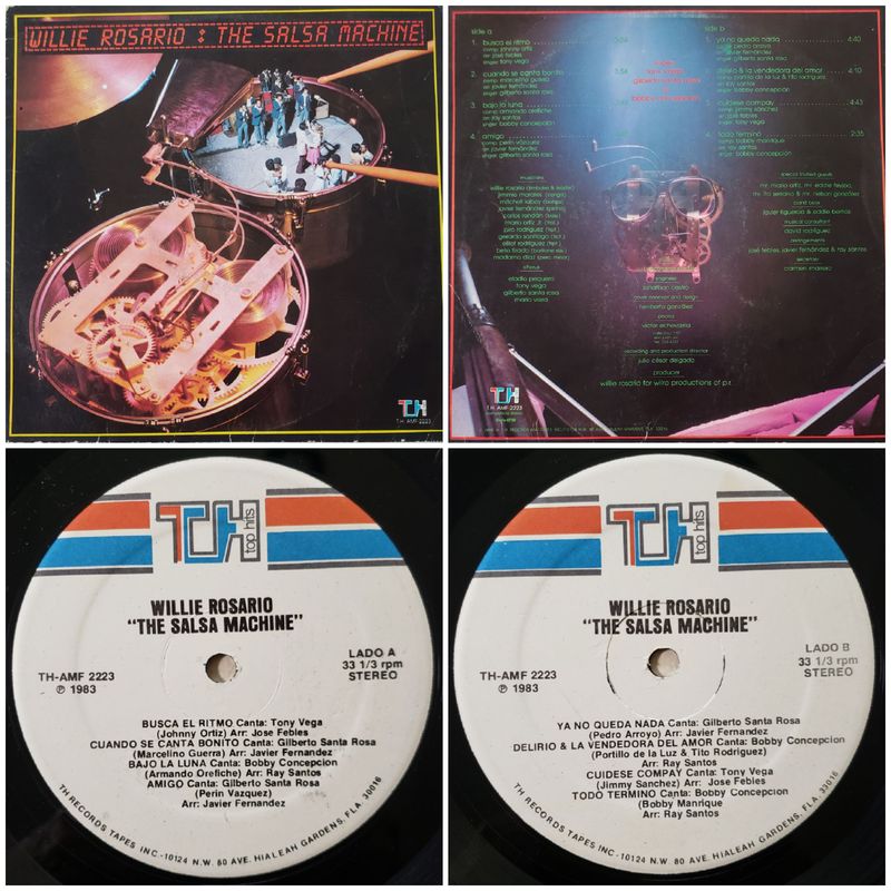 Willie Rosario - The Salsa Machine (LP) For Sale