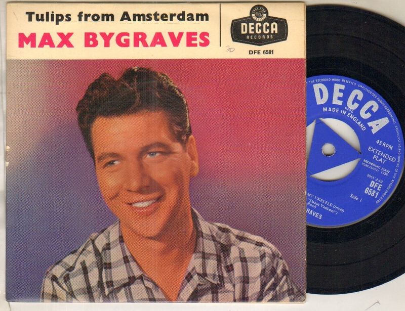 Max Bygraves Tulips From Amsterdam Vinyl Records and CDs For Sale MusicStack