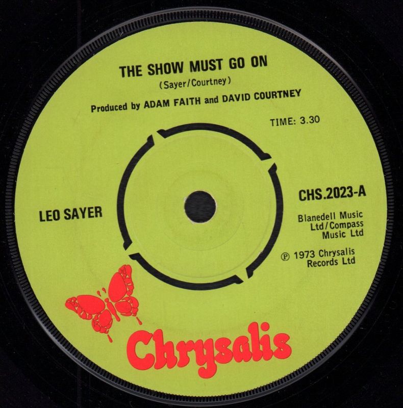 Leo Sayer The Show Must Go On