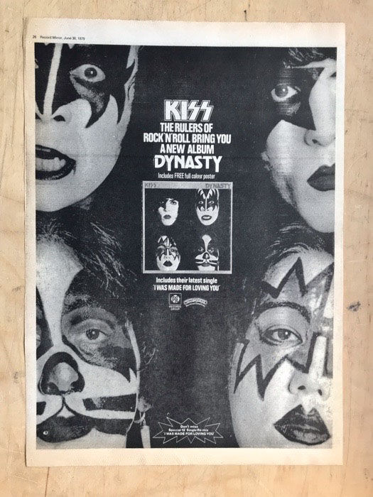 Kiss Dynasty Vinyl Records and CDs For Sale MusicStack