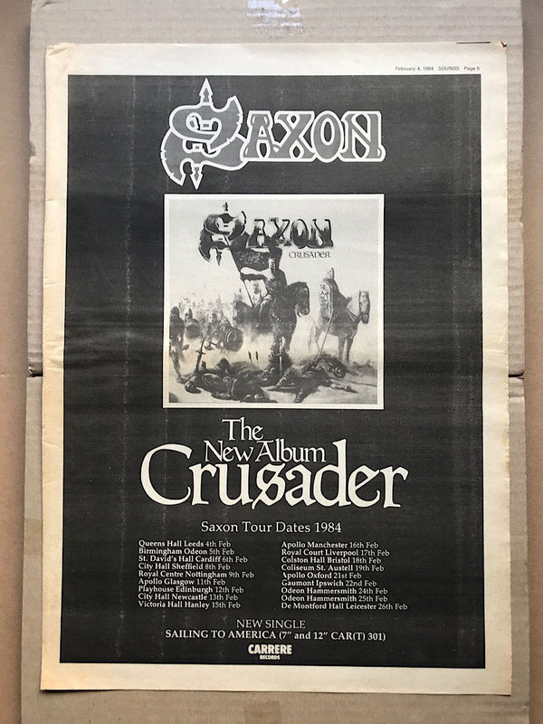 Saxon Crusader Vinyl Records and CDs For Sale MusicStack