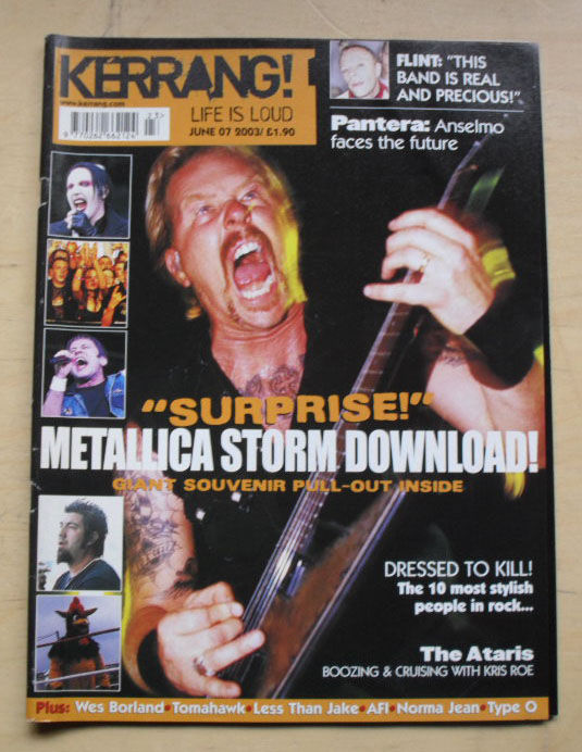 Metallica Kerrang Vinyl Records And Cds For Sale Musicstack 