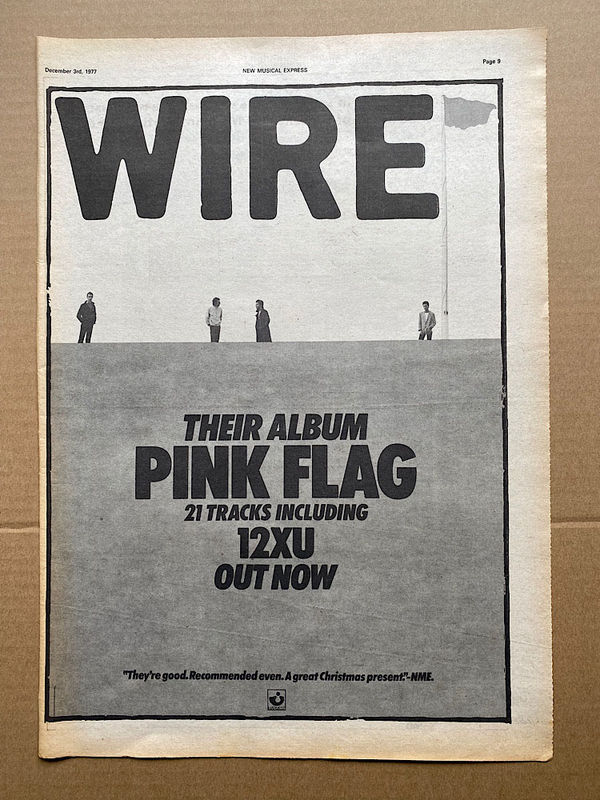 Wire Pink Flag Vinyl Records and CDs For Sale MusicStack