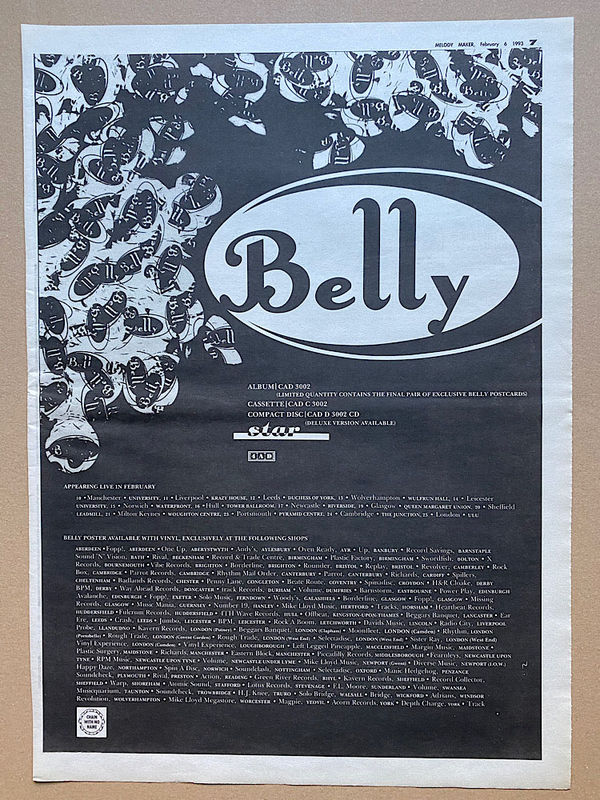 Belly Vinyl Records and CDs For Sale MusicStack