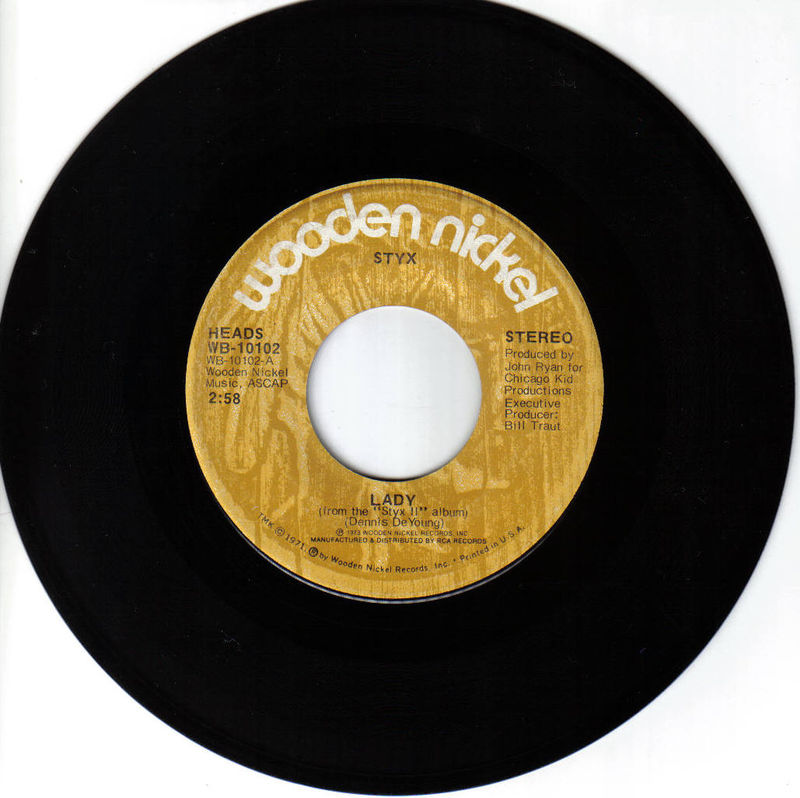 Styx Lady Vinyl Records and CDs For Sale MusicStack