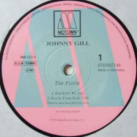 Johnny Gill Floor The Vinyl Records And Cds For Sale Musicstack