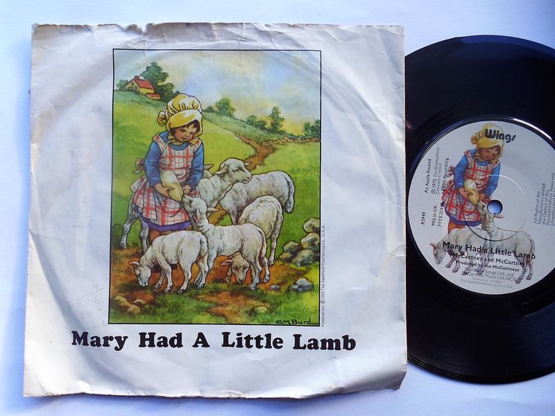 Paul Mccartney Mary Had A Little Lamb Vinyl Records and CDs For Sale MusicStack
