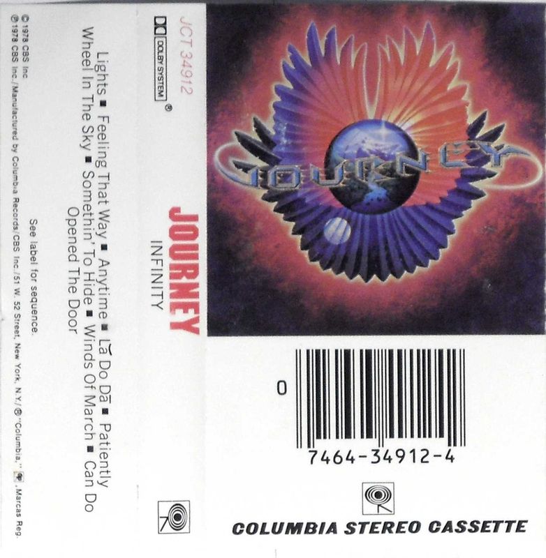 Journey Infinity Vinyl Records and CDs For Sale MusicStack