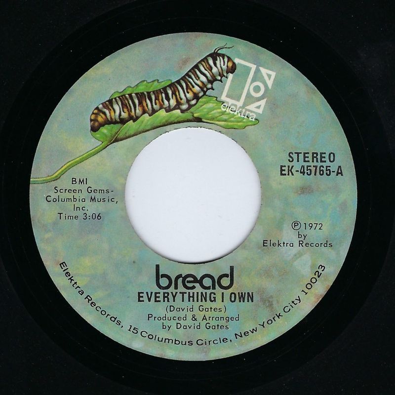 Bread Everything I Own Vinyl Records and CDs For Sale MusicStack