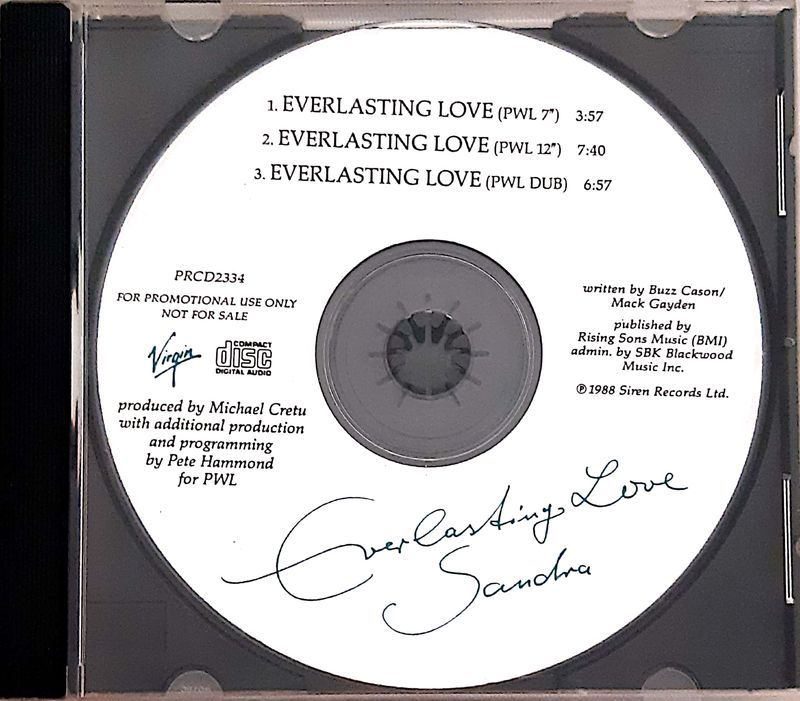 Sandra Everlasting Love Pwl 7 Remix