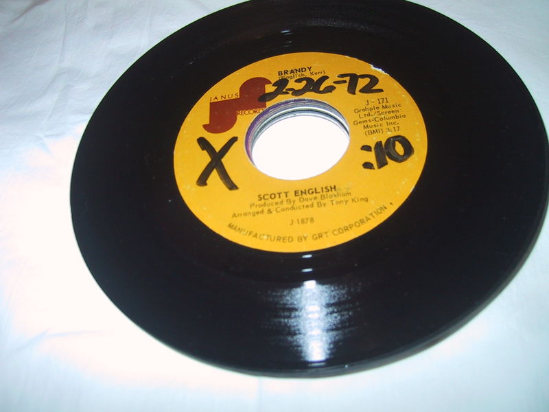 Scott English Brandy Vinyl Records and CDs For Sale MusicStack