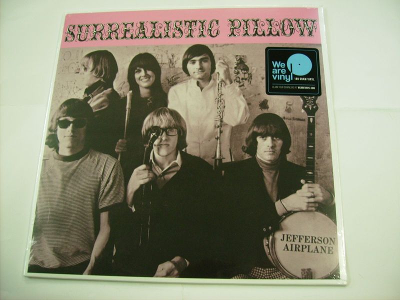Jefferson Airplane Surrealistic Pillow Vinyl Records And Cds For