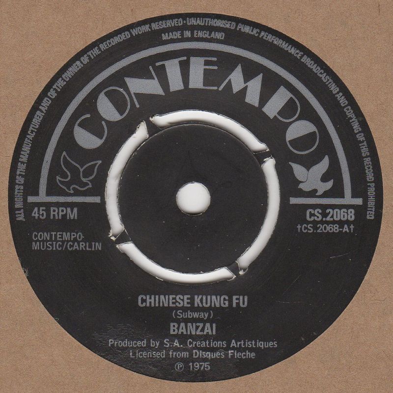 Banzai Chinese Kung Fu Vinyl Records and CDs For Sale MusicStack