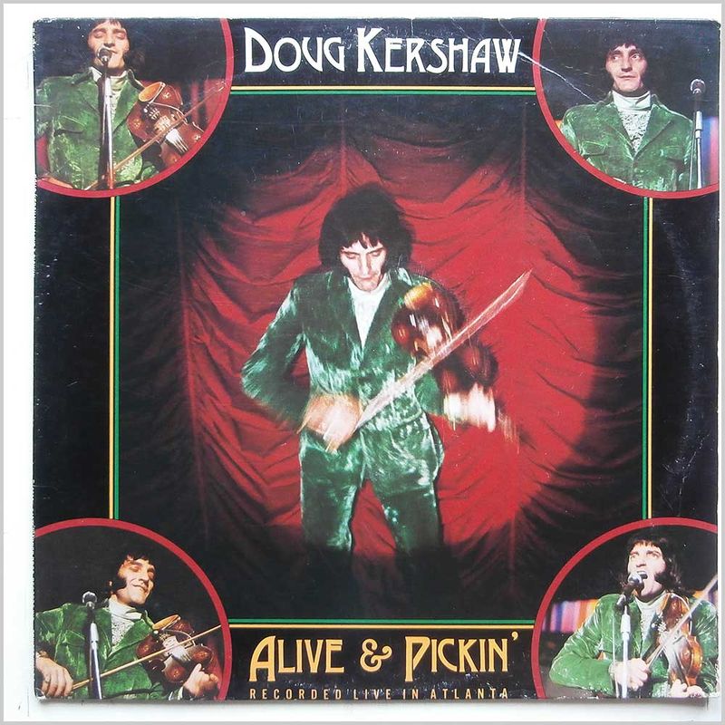 Doug Kershaw Alive And Pickin� Vinyl Records and CDs For