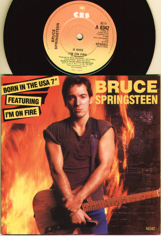 Bruce Springsteen I'm On Fire Vinyl Records and CDs For Sale MusicStack