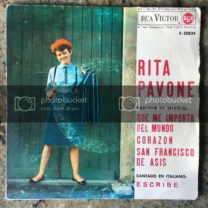 Rita Pavone Que Me Importa Del Mundo Vinyl Records and CDs For Sale MusicStack