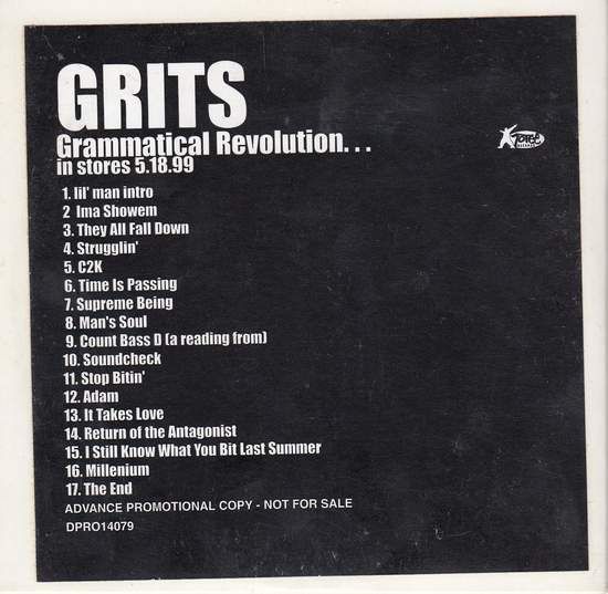 Grits Vinyl Records and CDs For Sale MusicStack