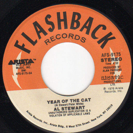 Al Stewart Year Of The Cat Vinyl Records and CDs For Sale
