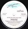 Princess - After The Love Has Gone Record