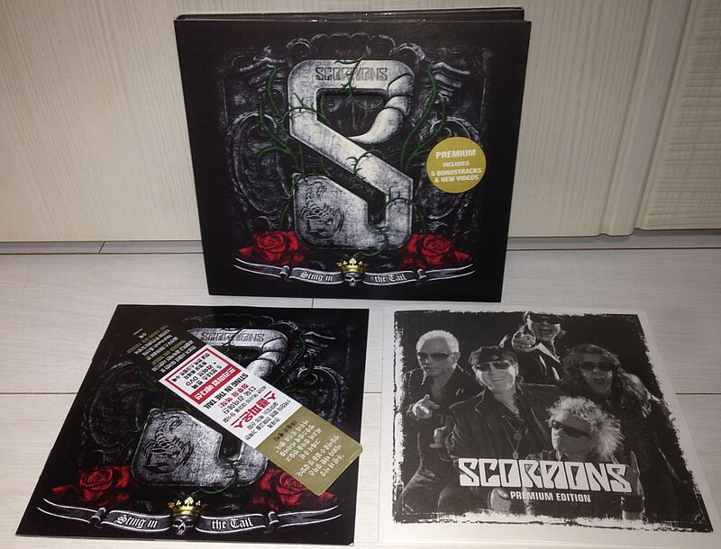 Scorpions Sting In The Tail [deluxe Edition] Cd Dvd Vinyl Records
