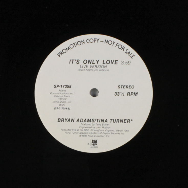 Its Only Love Bryan Adams Tina Turner