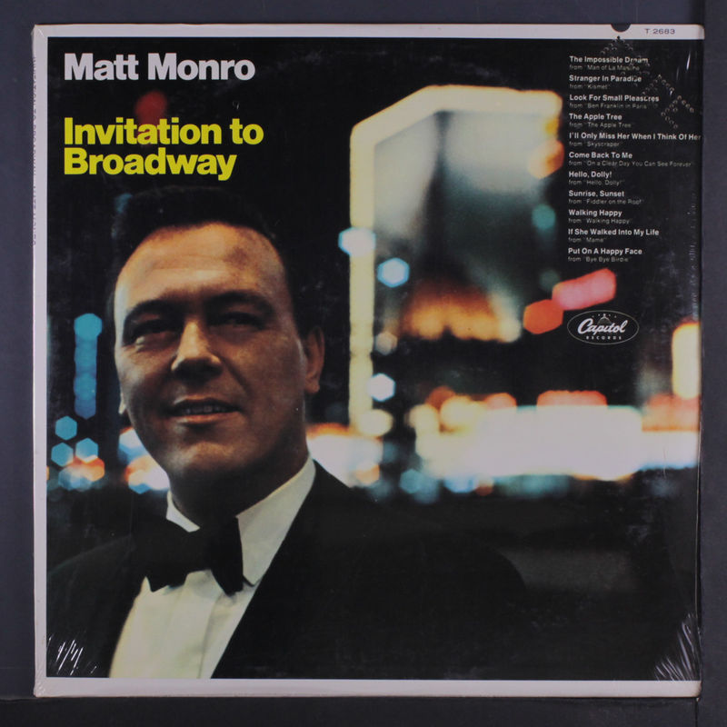 If She Walked Into My Life Matt Monro