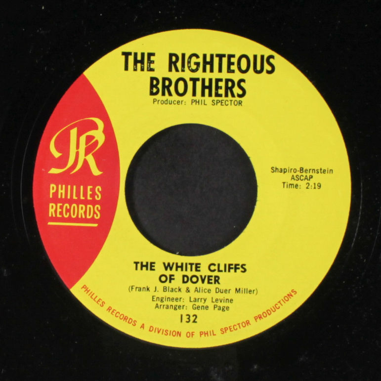 Righteous Brothers The White Cliffs Of Dover Vinyl Records and CDs For