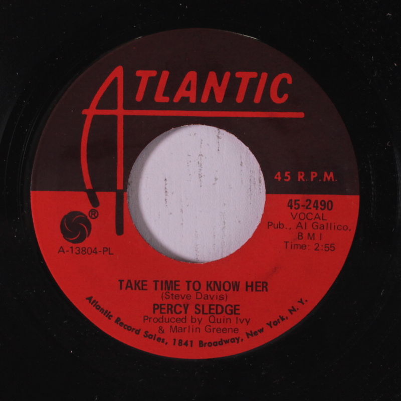 Percy Sledge Take Time To Know Her