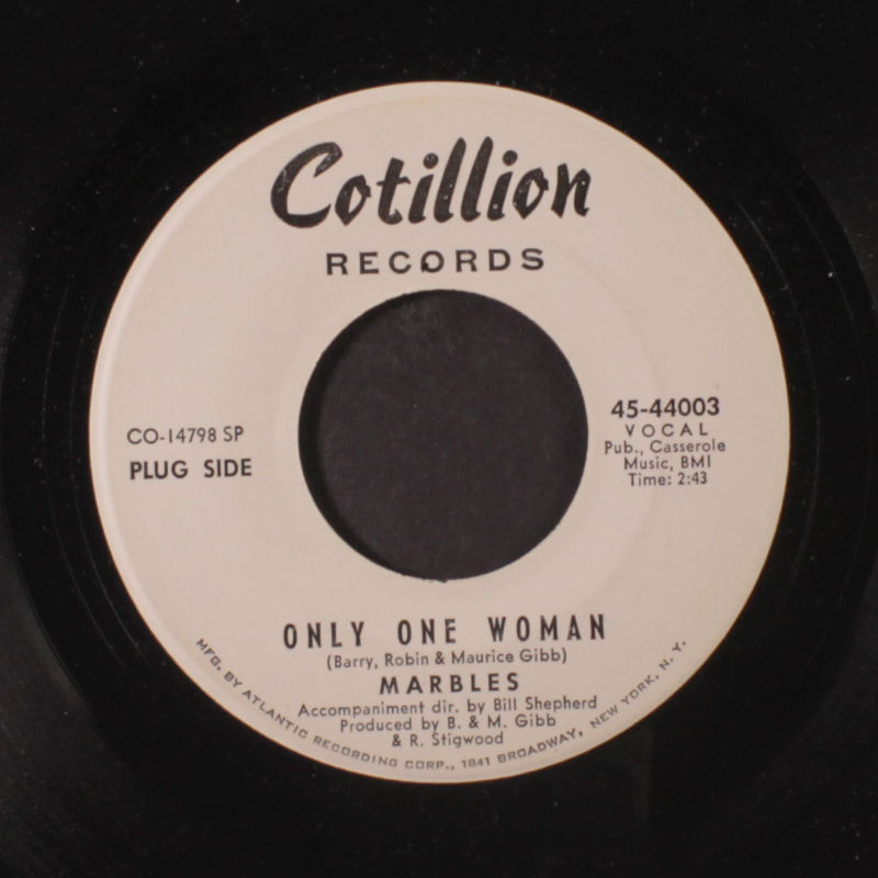 Marbles Only One Woman Vinyl Records and CDs For Sale MusicStack