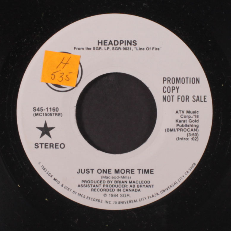 Headpins Just One More Time