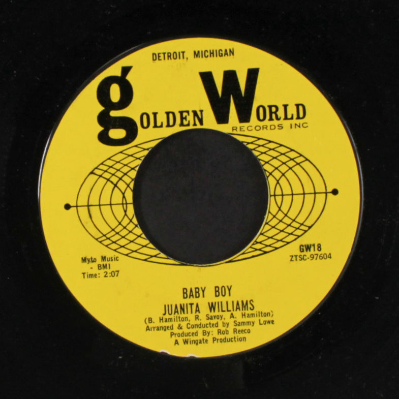 Juanita Williams Baby Boy Vinyl Records and CDs For Sale MusicStack