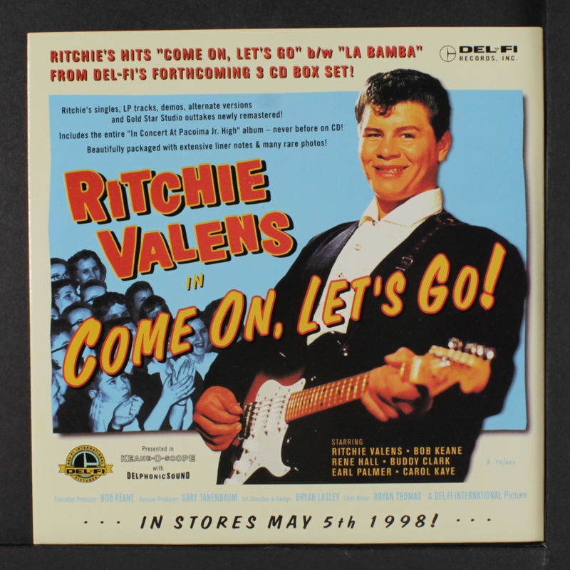 Ritchie Valens Come On, Let's Go Vinyl Records and CDs For Sale ...