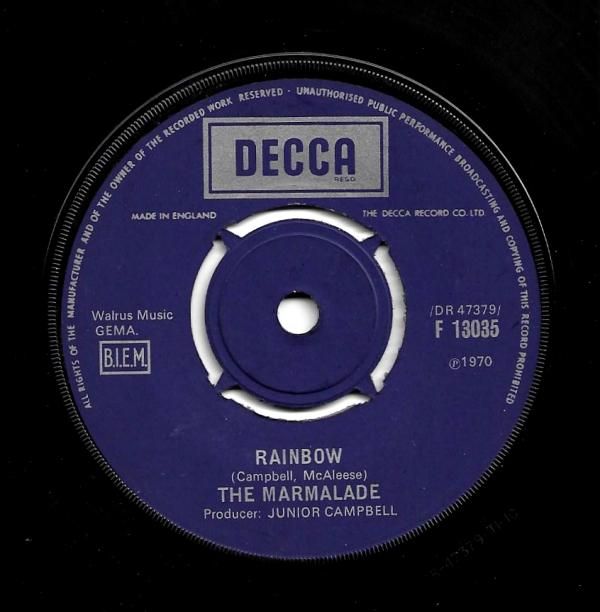 Marmalade Rainbow Vinyl Records and CDs For Sale MusicStack