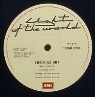 Light Of The World - Check Us Out - 12"