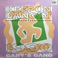 Gary's Gang - Keep On Dancin' - 12"&nbsp;Picture&nbsp;Sleeve