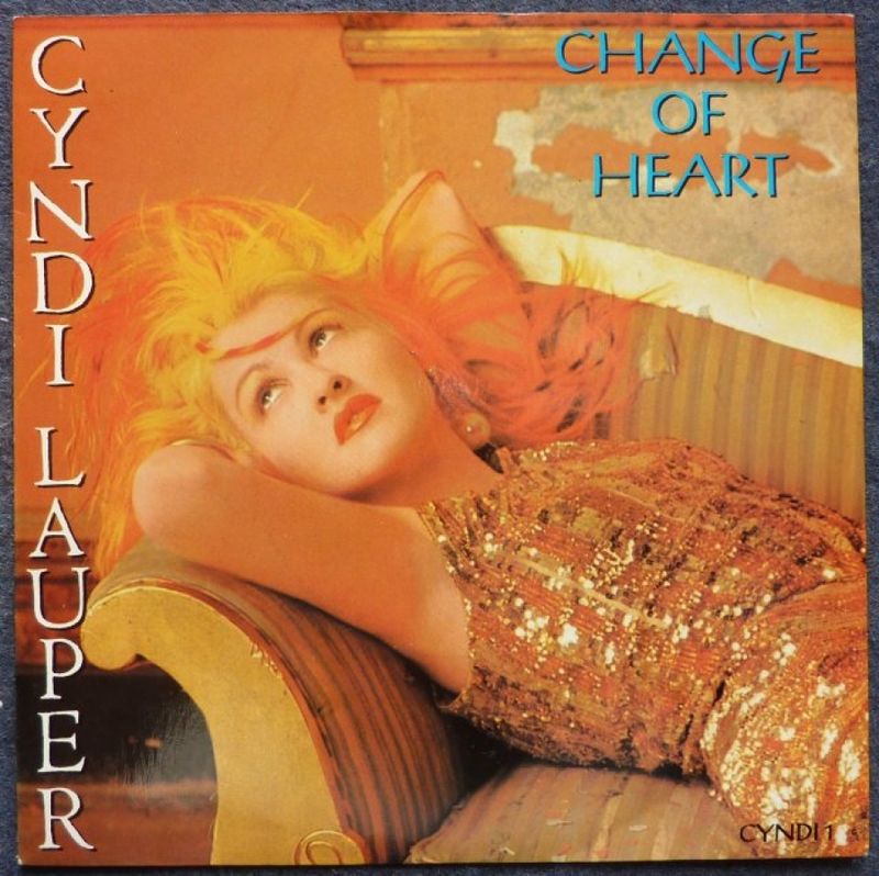 Cyndi Lauper Change Of Heart Vinyl Records and CDs For Sale MusicStack
