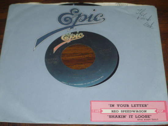 Reo Speedwagon In Your Letter Vinyl Records And CDs For Sale MusicStack