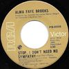 Alma Faye Brooks - Stop, I Don't Need No Sympathy