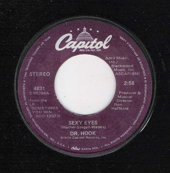 Dr. Hook Sexy Eyes Vinyl Records and CDs For Sale MusicStack