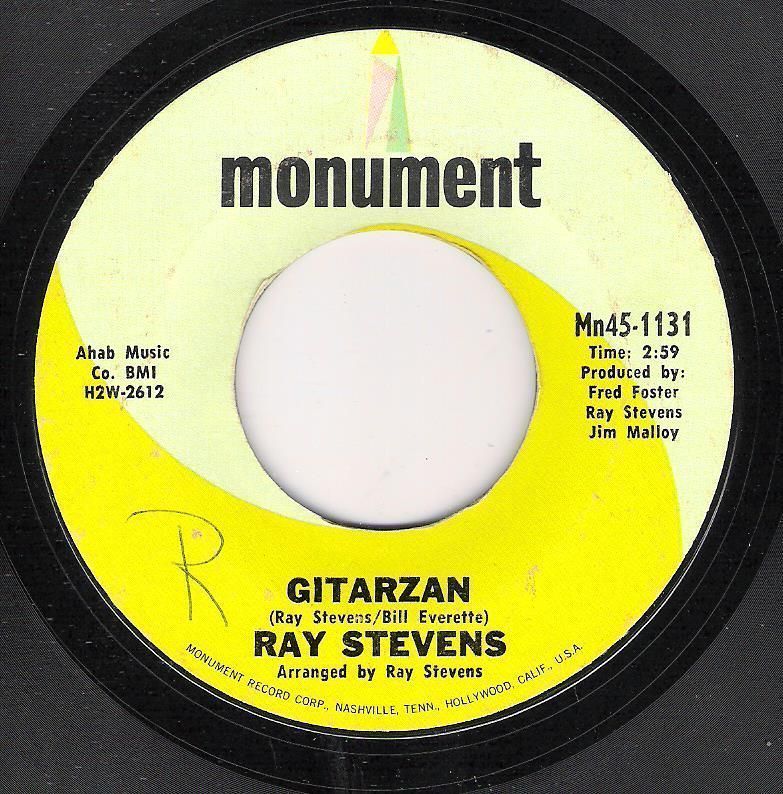 Ray Stevens Gitarzan Vinyl Records and CDs For Sale MusicStack